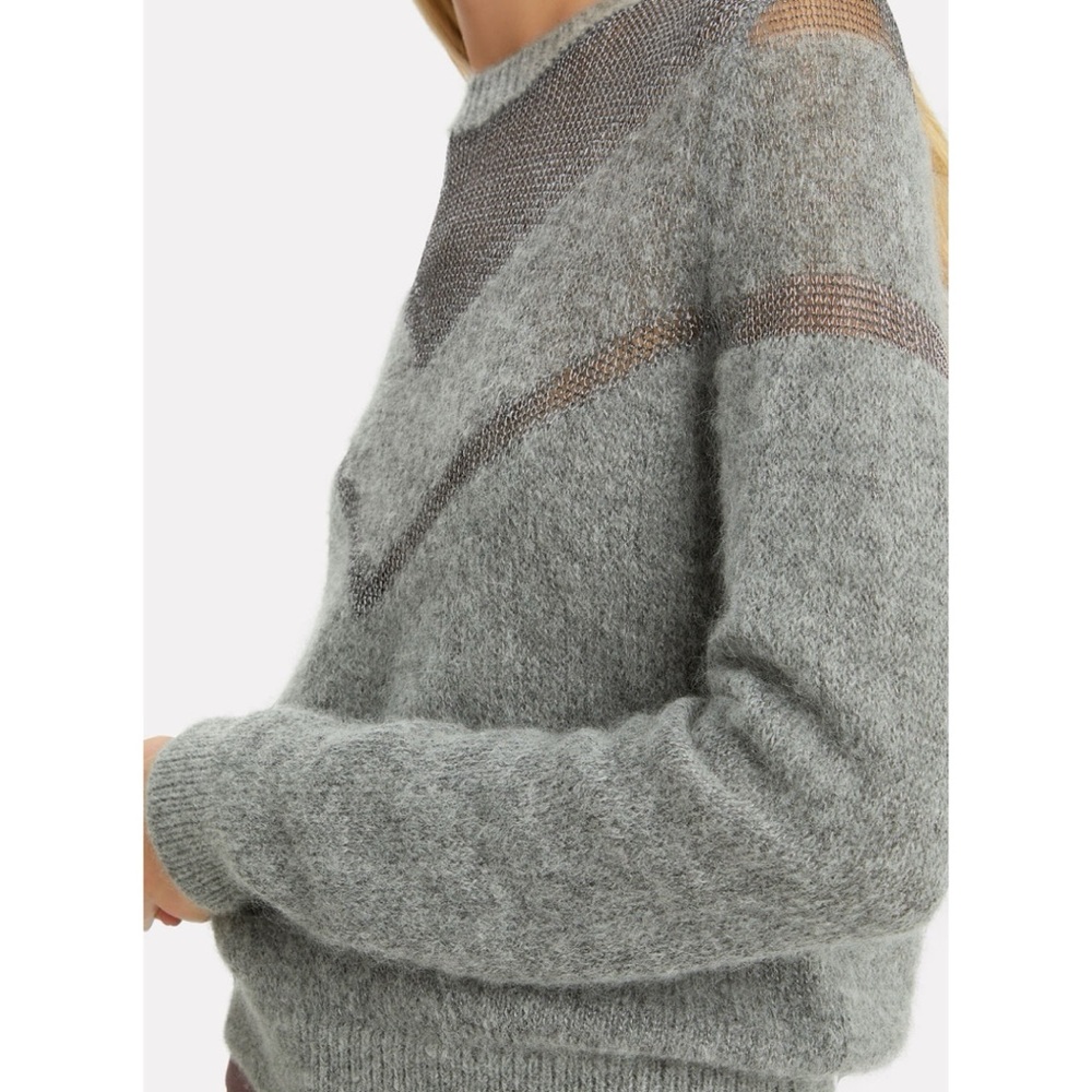 Rag & Bone Grey Mohair Sweater - Picture 3 of 10
